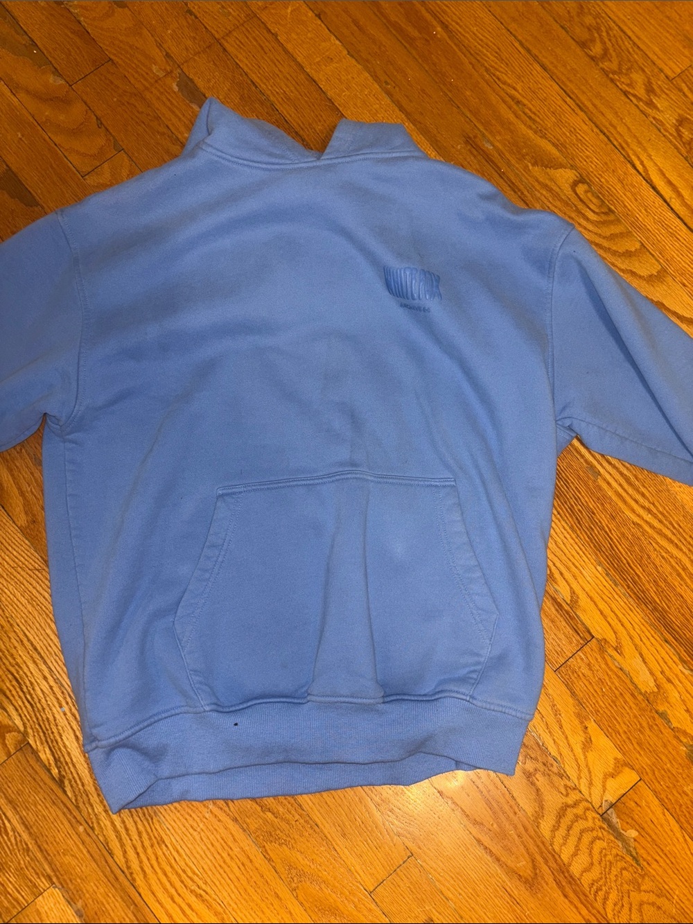 White Fox Boutique Blue Pullover Hoodie - Picture 3 of 4